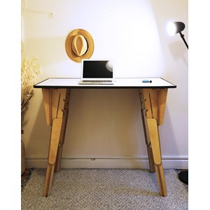 Bureau modulable inscriptible l120cm