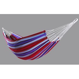 Hamac double en coton recyclé salsa