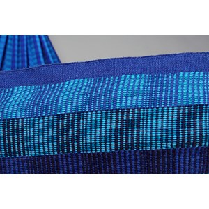 Hamac double en coton colombia azul