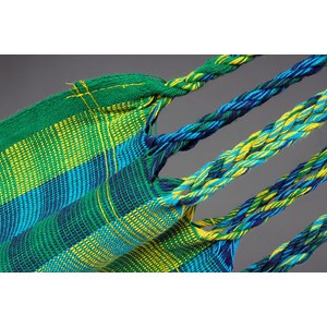 Hamac double en coton colombia esmeralda