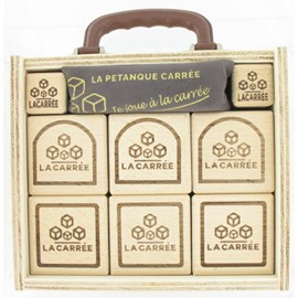 La pétanque carrée - jeu en bois