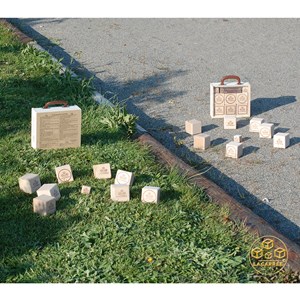 La pétanque carrée - jeu en bois