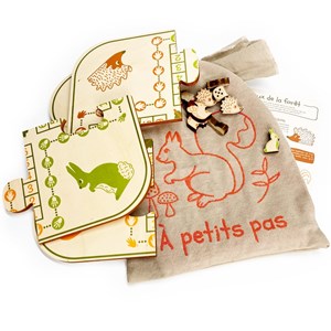 A petits pas -jeu en bois made in france