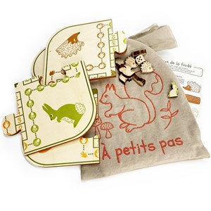 A petits pas -jeu en bois made in france