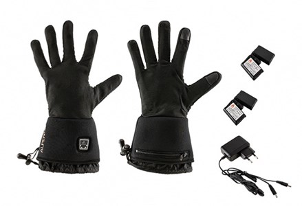 Gants fins chauffants de randonnée - s