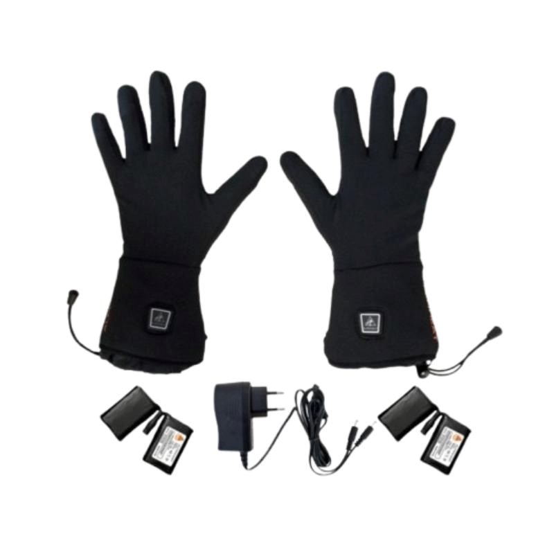 Gants fins chauffants de randonnée - s