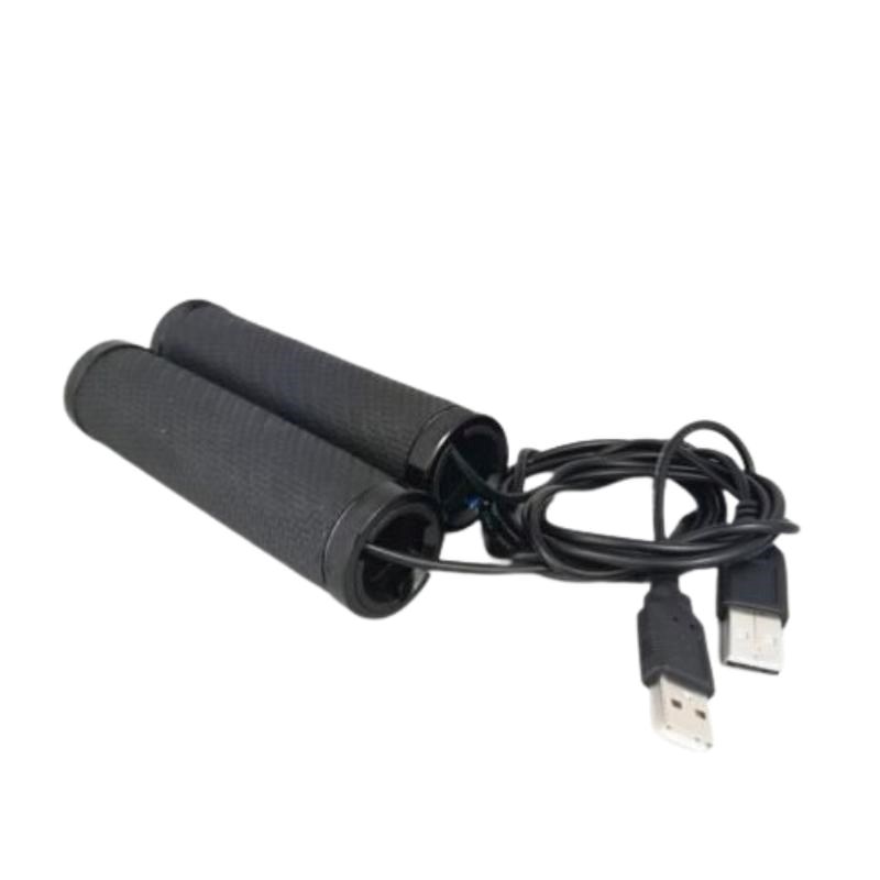 Poignées chauffantes vélo - trottinette