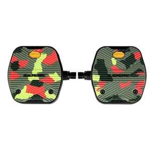 Pédales vélo plates grip vibram - camo