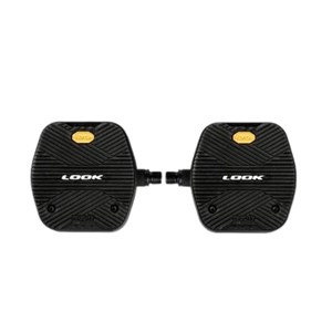 Pédales vélo plates grip vibram - noir