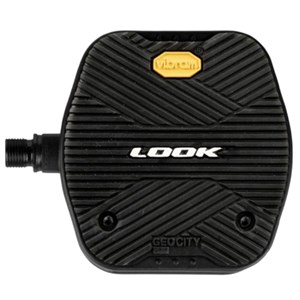 Pédales vélo plates grip vibram - noir