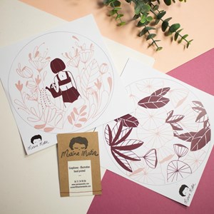 Kit diy broderie - marine mastin