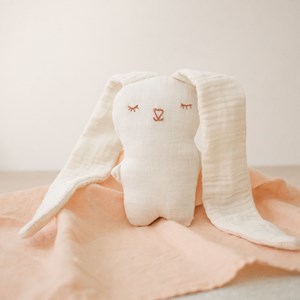 Kit bébé diy - créer son doudou lapin