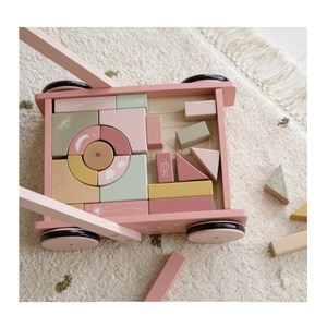 Chariot à blocs wild flowers