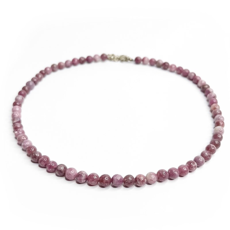 Elphege - Collier lépidolite