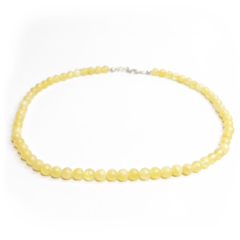 Elphege - Collier calcite orange