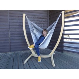 Hamac chaise xxl avec support paquito 3