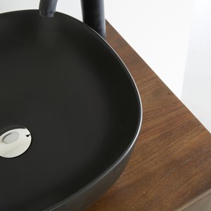 Vasque bol noire