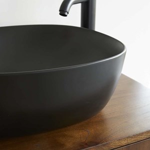 Vasque bol noire