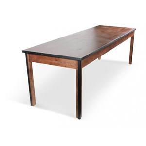 Table à manger 10 places bois-métal