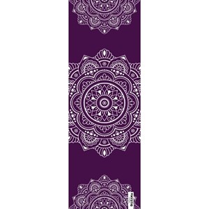 Tapis de yoga voyage - mandalign purple