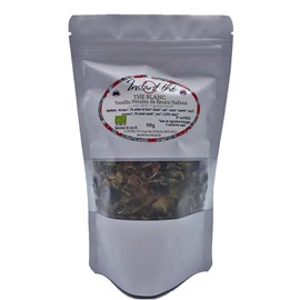 Thé blanc bio vanille-fleurs-safran,50g