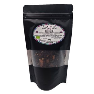 Thé noir bio cacao noisettes safran,50g