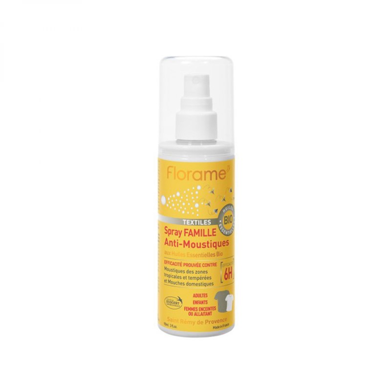 Spray anti-moustiques bio - textile