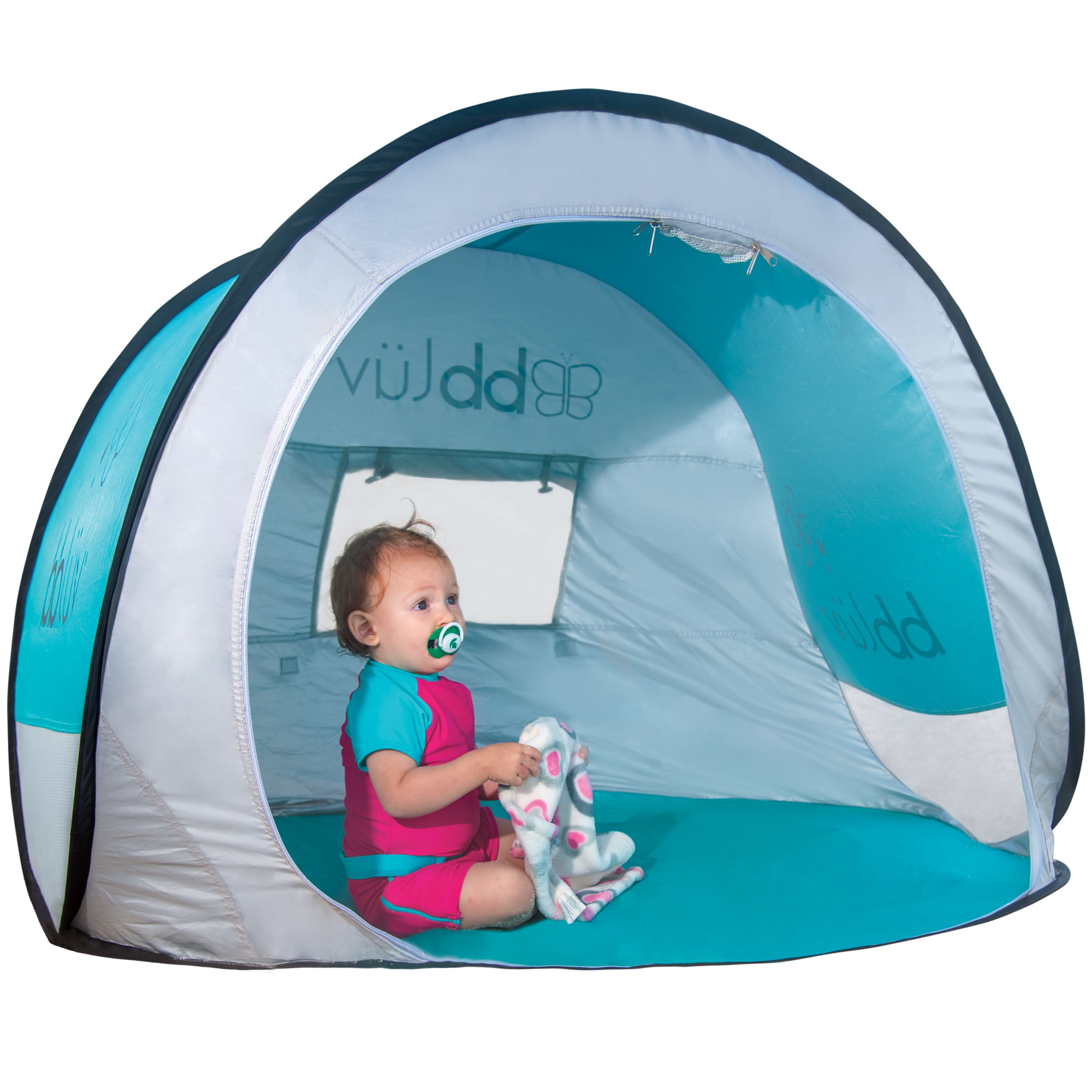 Tente Automatique 3-4 Personnes épaisse imperméable à la Pluie Camping  Sauvage Tente de Camping Tente de Vacances Parc Pique-Nique Tente Cadeau  Small