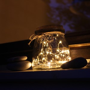 Déco solaire somaya 12 cm