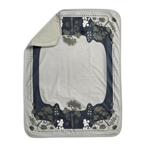 Couverture polaire imprimée