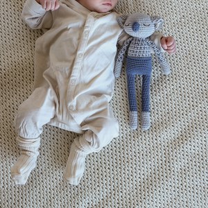 Doudou en crochet koala