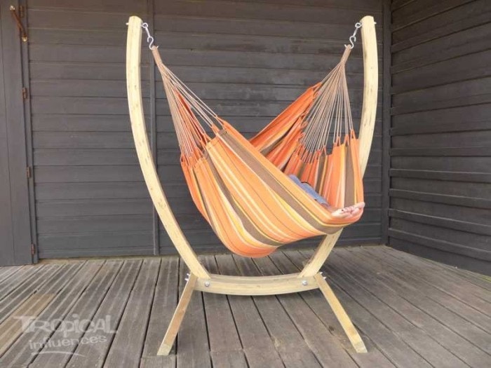 Support Paquito avec hamac-chaise Soleil Vert XL