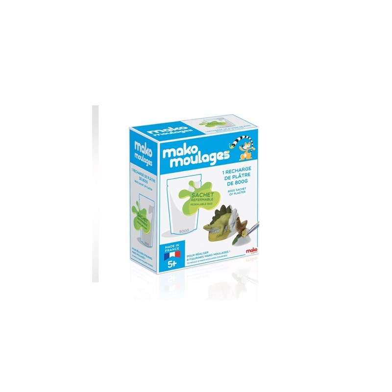 Mako Créations - Recharge plâtre 800g - mako moulages