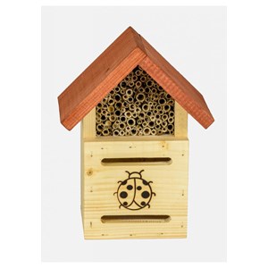 Hotel à insectes modèle coccinelles