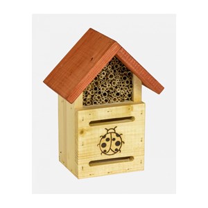 Hotel à insectes modèle coccinelles