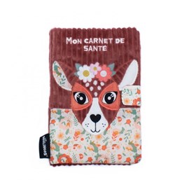 Protège carnet biche déglingos