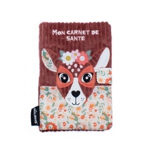 Protège carnet biche déglingos