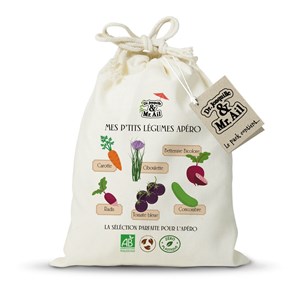 Kit de graines bio - mes p'tits légumes apéro
