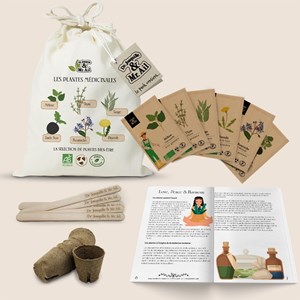 Kit de graines bio - les plantes médicinales