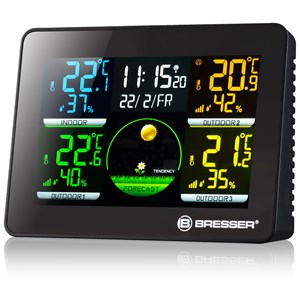 Bresser thermo hygro quadro nlx