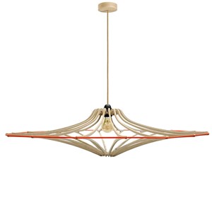 Suspension singing brut d90cm lin