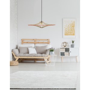 Suspension singing brut d90cm lin