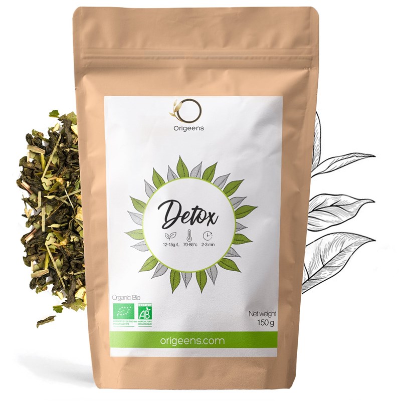 Origeens - Thé bio detox ~ recharge 150g