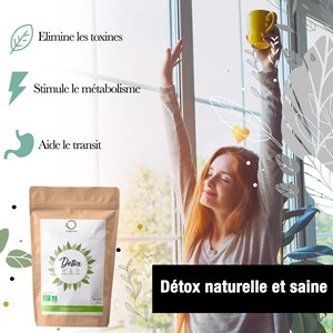 Thé bio detox ~ recharge 150g