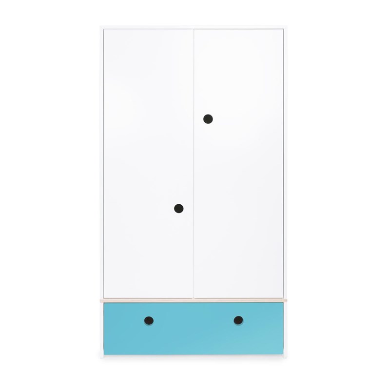 Wookids - Armoire 2 portes colorflex paradise blue