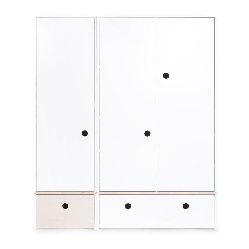 Wookids - Armoire 3 portes colorflex wh-w
