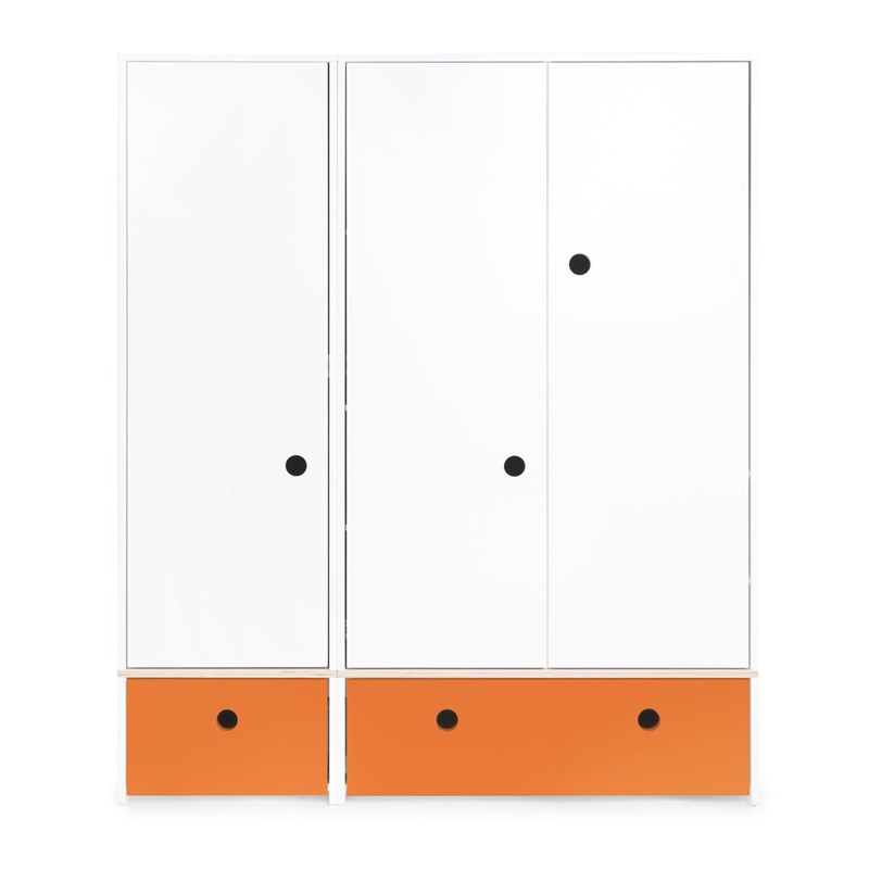 Wookids - Armoire 3 portes colorflex po