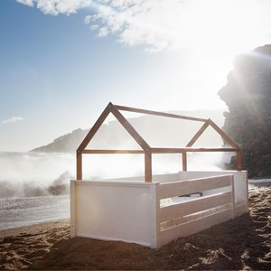 Lit cabane montessori barrière kasva