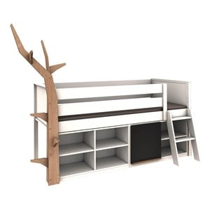 Lit surélevé-arbre mi-hauteur kasva