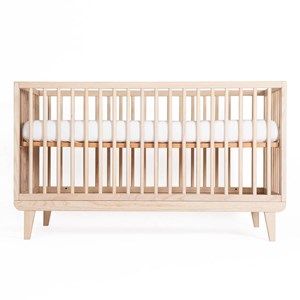 Lit bébé kera top round-pieds retro